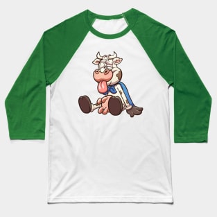 Sitting super cow Baseball T-Shirt